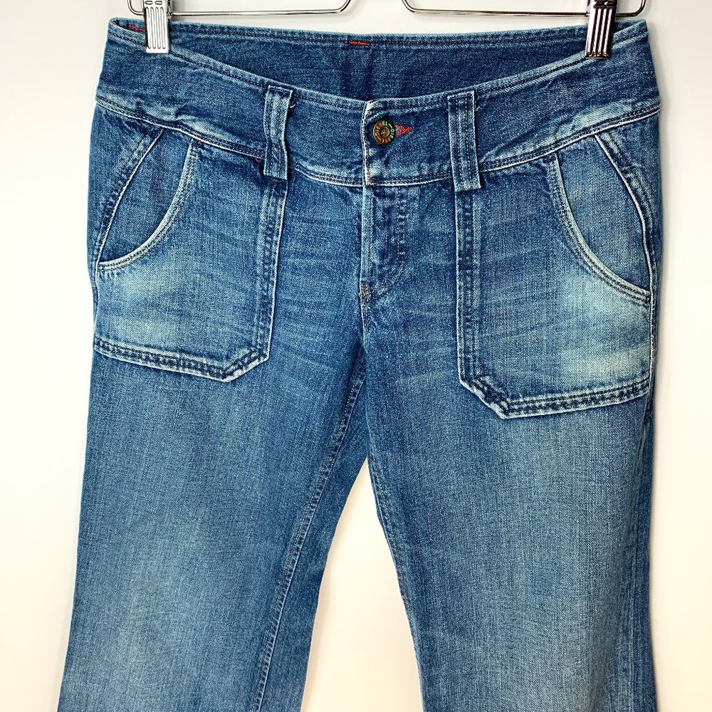 DIESEL Hipper Jeans Wide Leg Flared 28